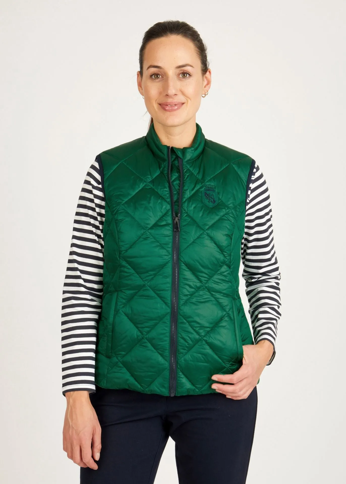 122870- Green Gilet - Rabe
