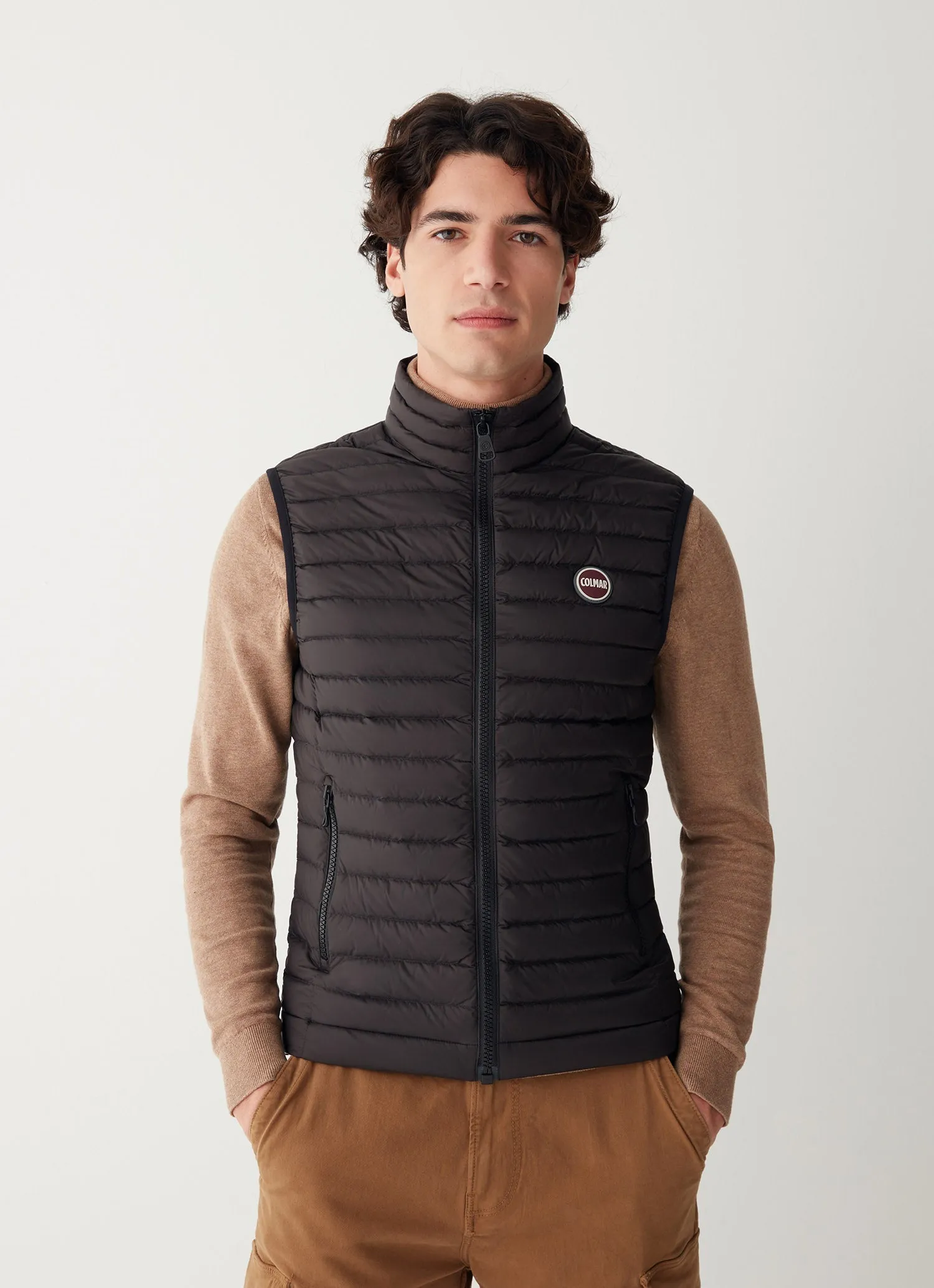 1278P Gilet Mens Down Vest - Black/Vulcan
