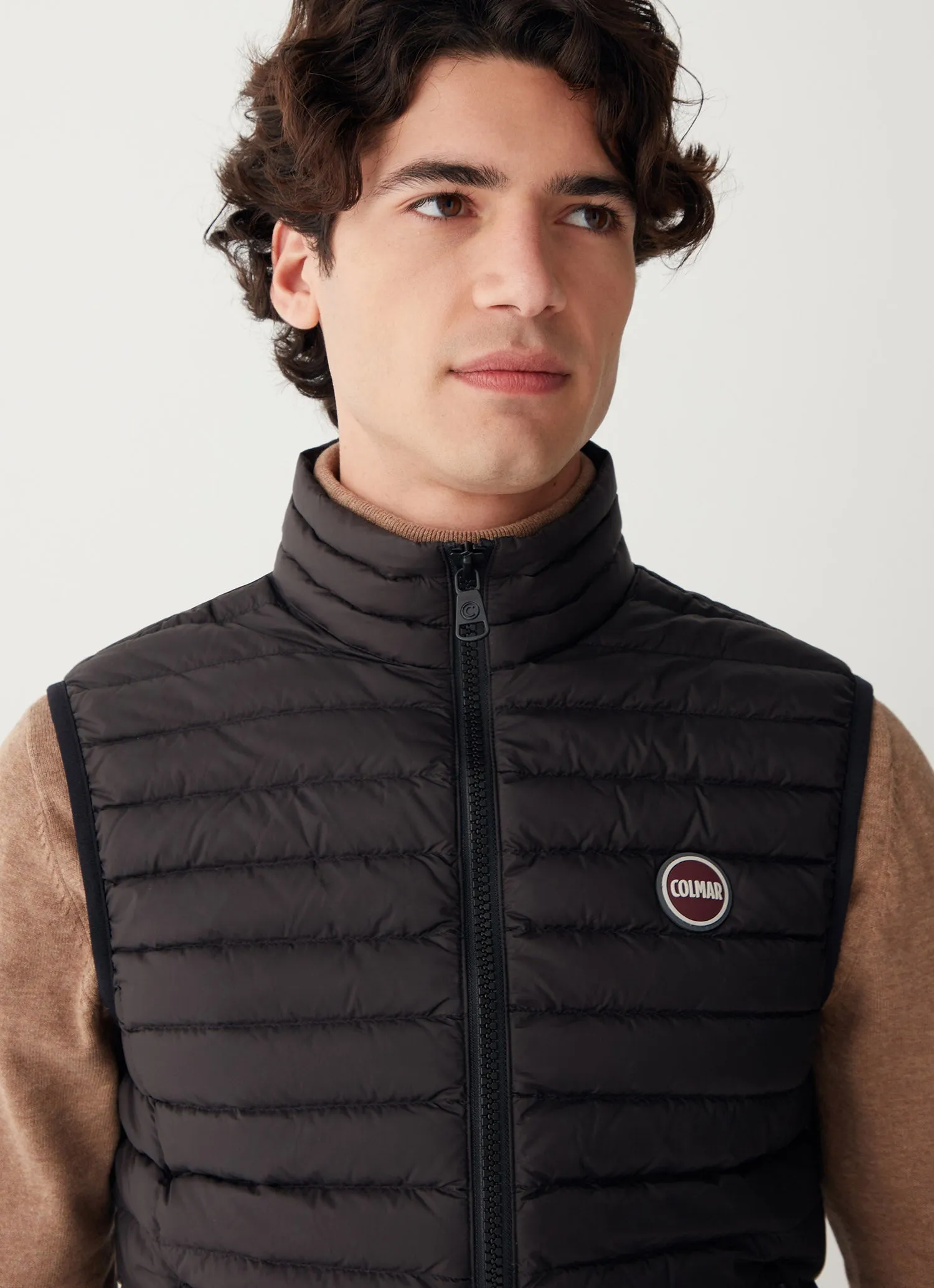 1278P Gilet Mens Down Vest - Black/Vulcan