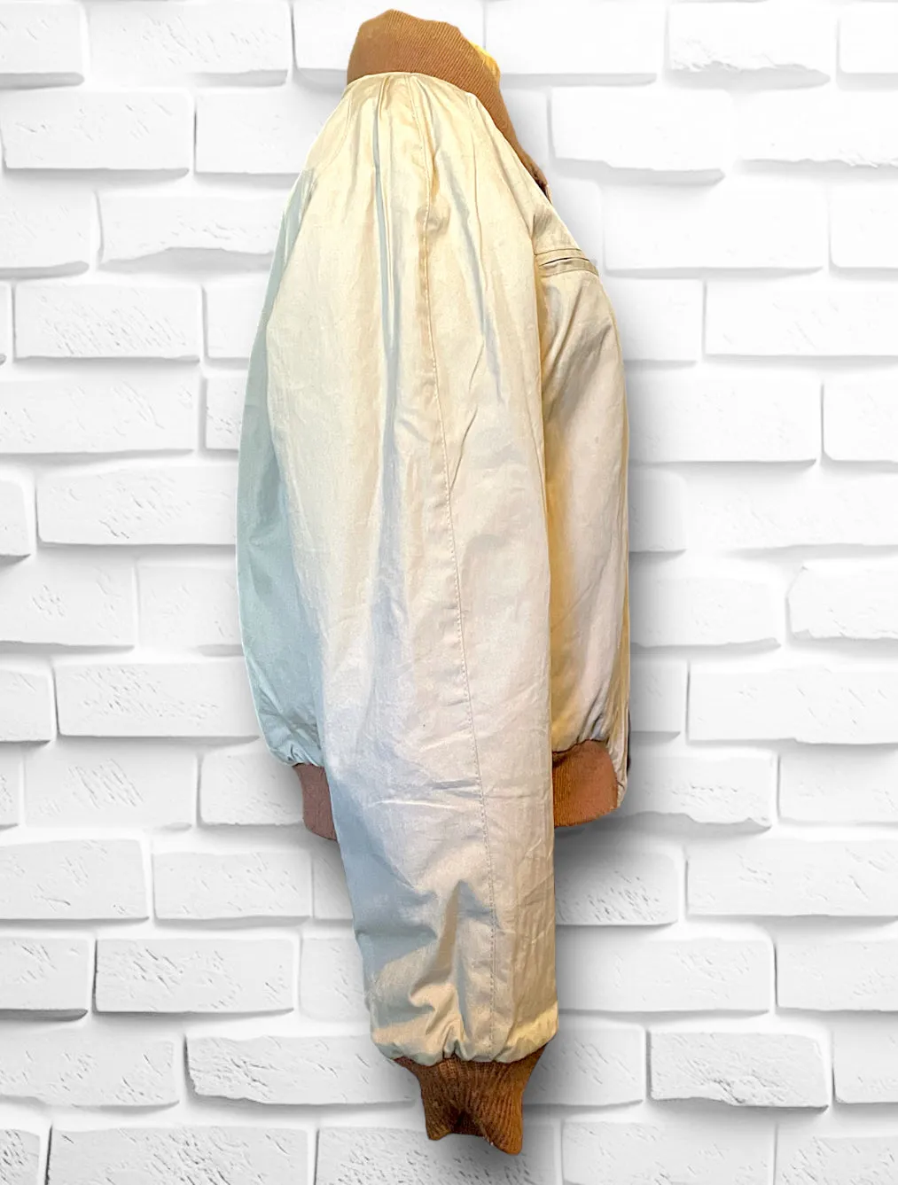 1970’s Reversible Brown Leather Bomber Jacket