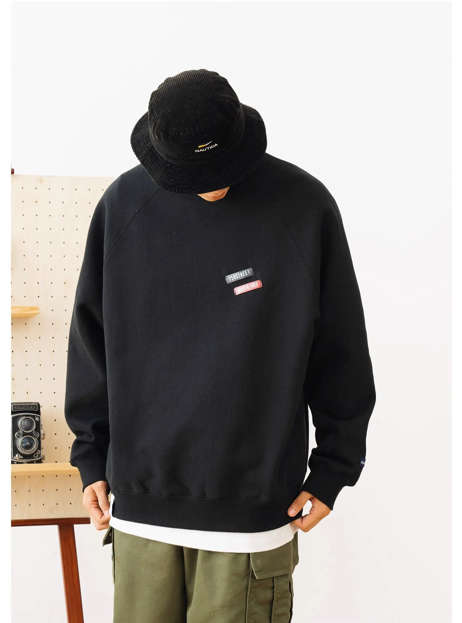 714street ヘビーウェイトロゴスウェット 714ST086