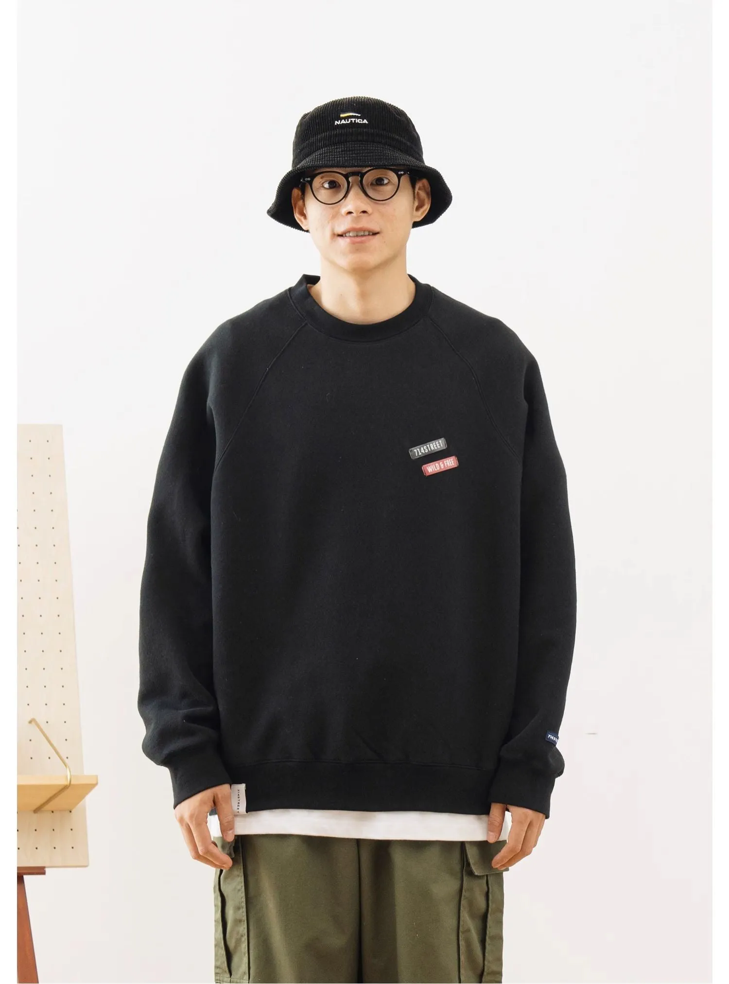 714street ヘビーウェイトロゴスウェット 714ST086