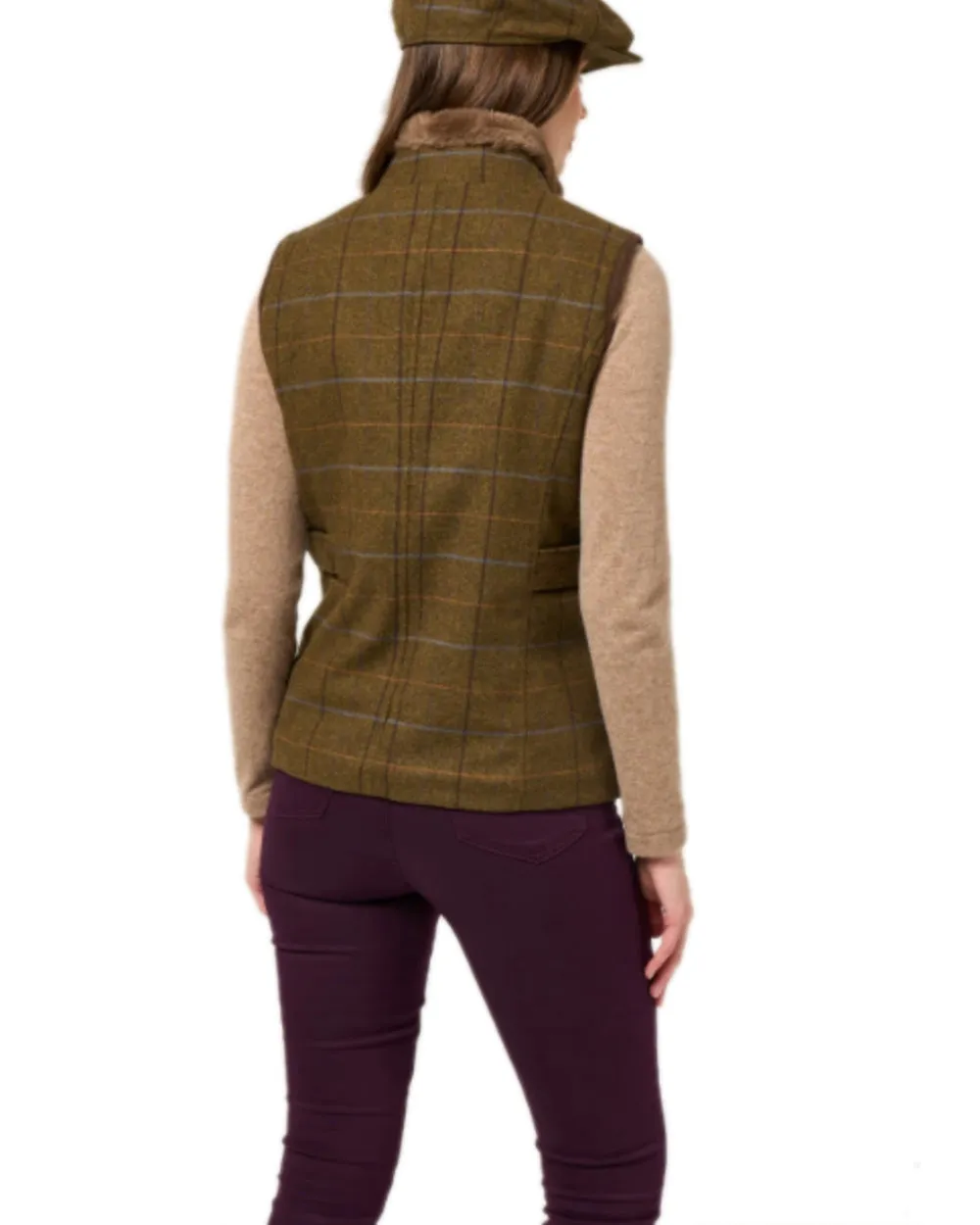 Alan Paine Combrook Tweed Ladies Gilet