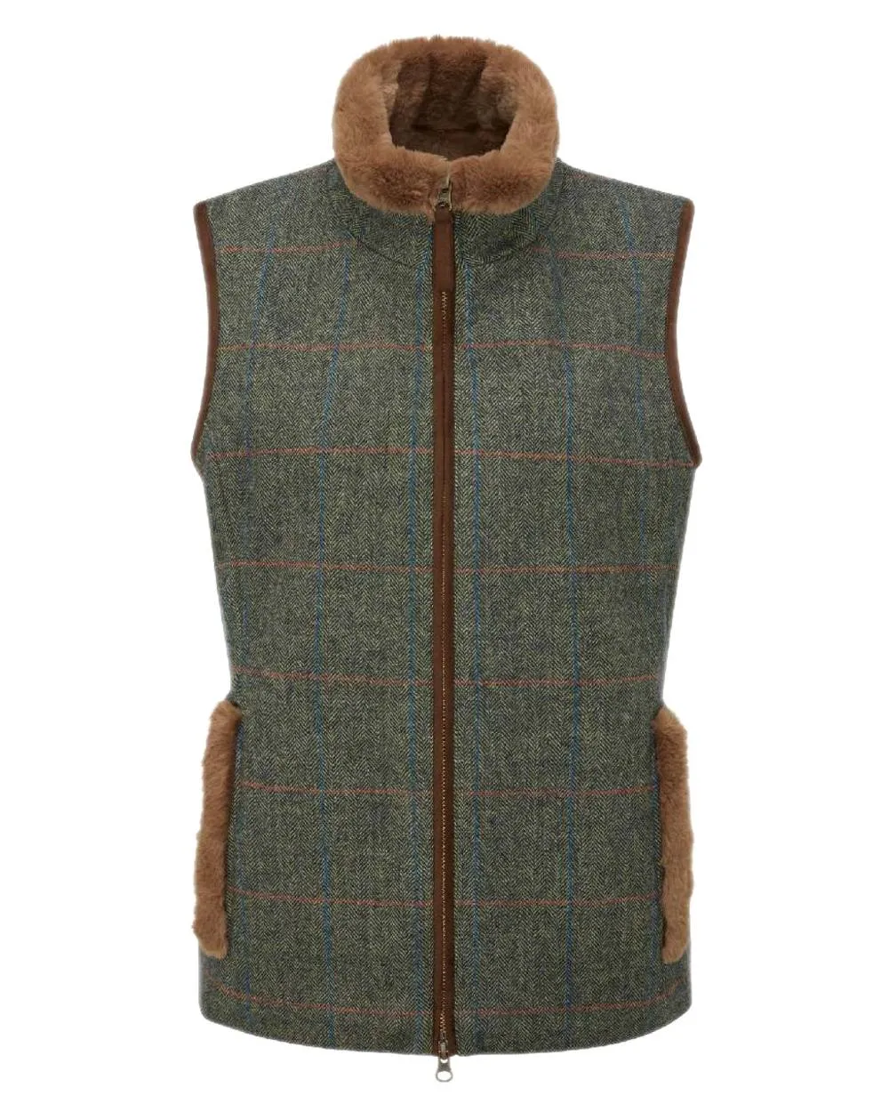 Alan Paine Combrook Tweed Ladies Gilet