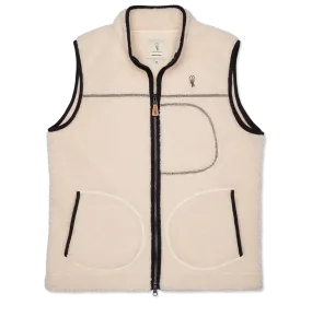 Alfré Cream Fleece Gilet
