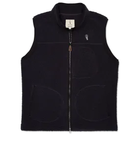 Alfré Navy Fleece Gilet