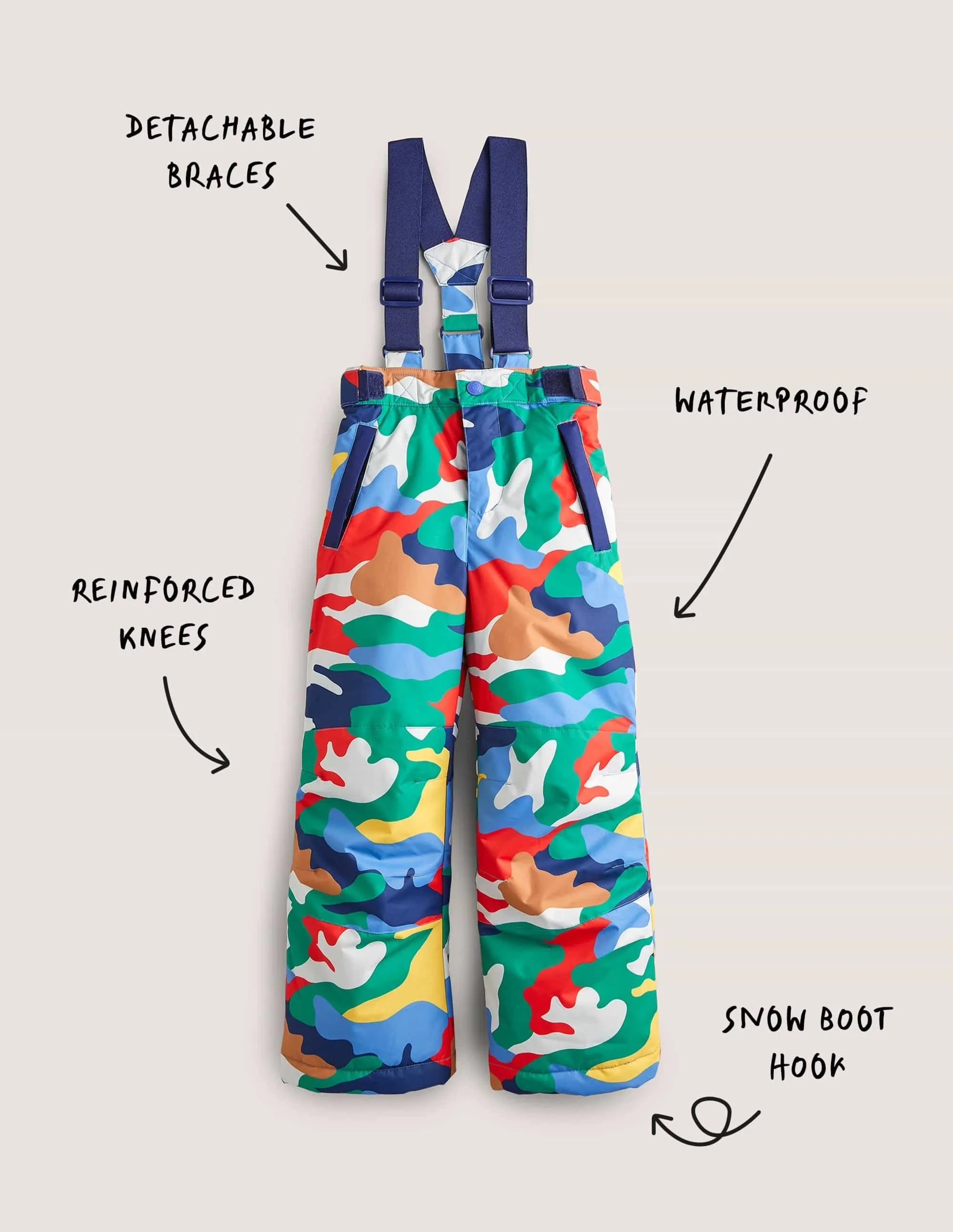 All-weather Waterproof Trouser-Multi Camo