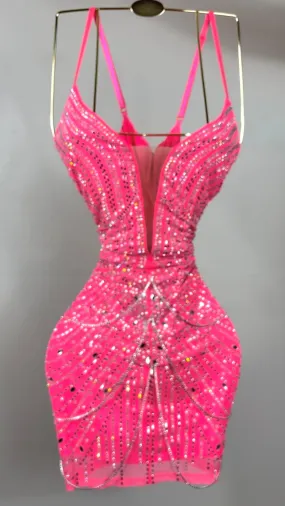 Alyiah Dress -Pink