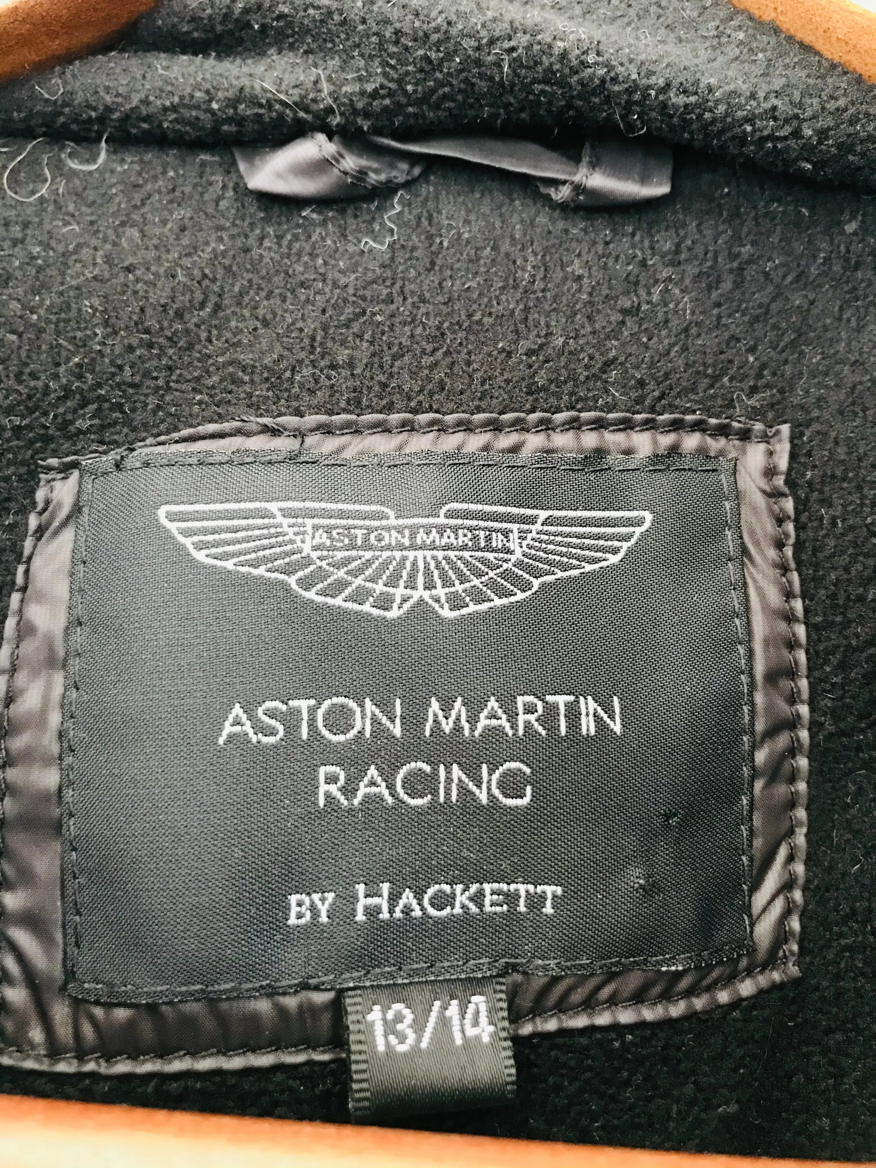 Aston Martin by Hackett Kid’s Racing Puffer Gilet | 13-14 Yrs | Black