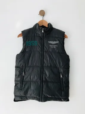 Aston Martin by Hackett Kid’s Racing Puffer Gilet | 13-14 Yrs | Black