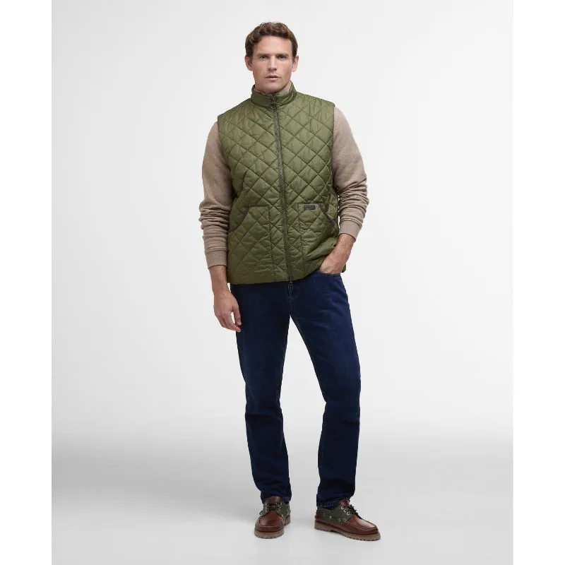Barbour Chesterwood Mens Gilet - Dark Moss/Classic