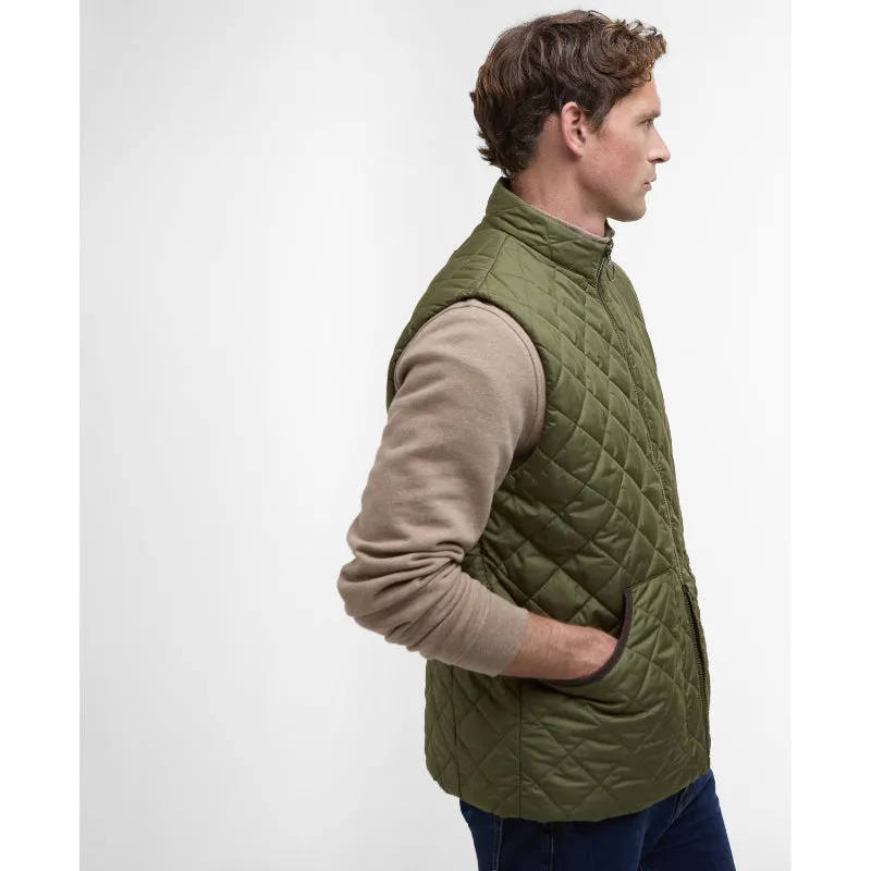 Barbour Chesterwood Mens Gilet - Dark Moss/Classic