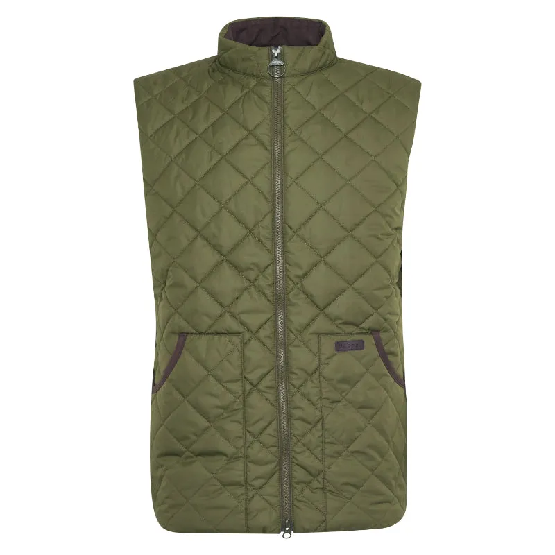 Barbour Chesterwood Mens Gilet - Dark Moss/Classic