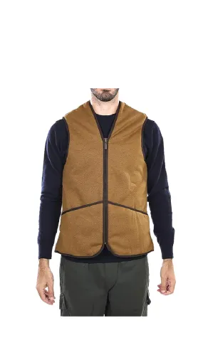 Barbour Gilet/fodera in pile caldo con cerniera