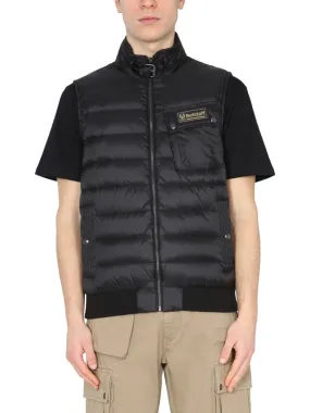 Belstaff Streamline Logo Patched Padded Gilet