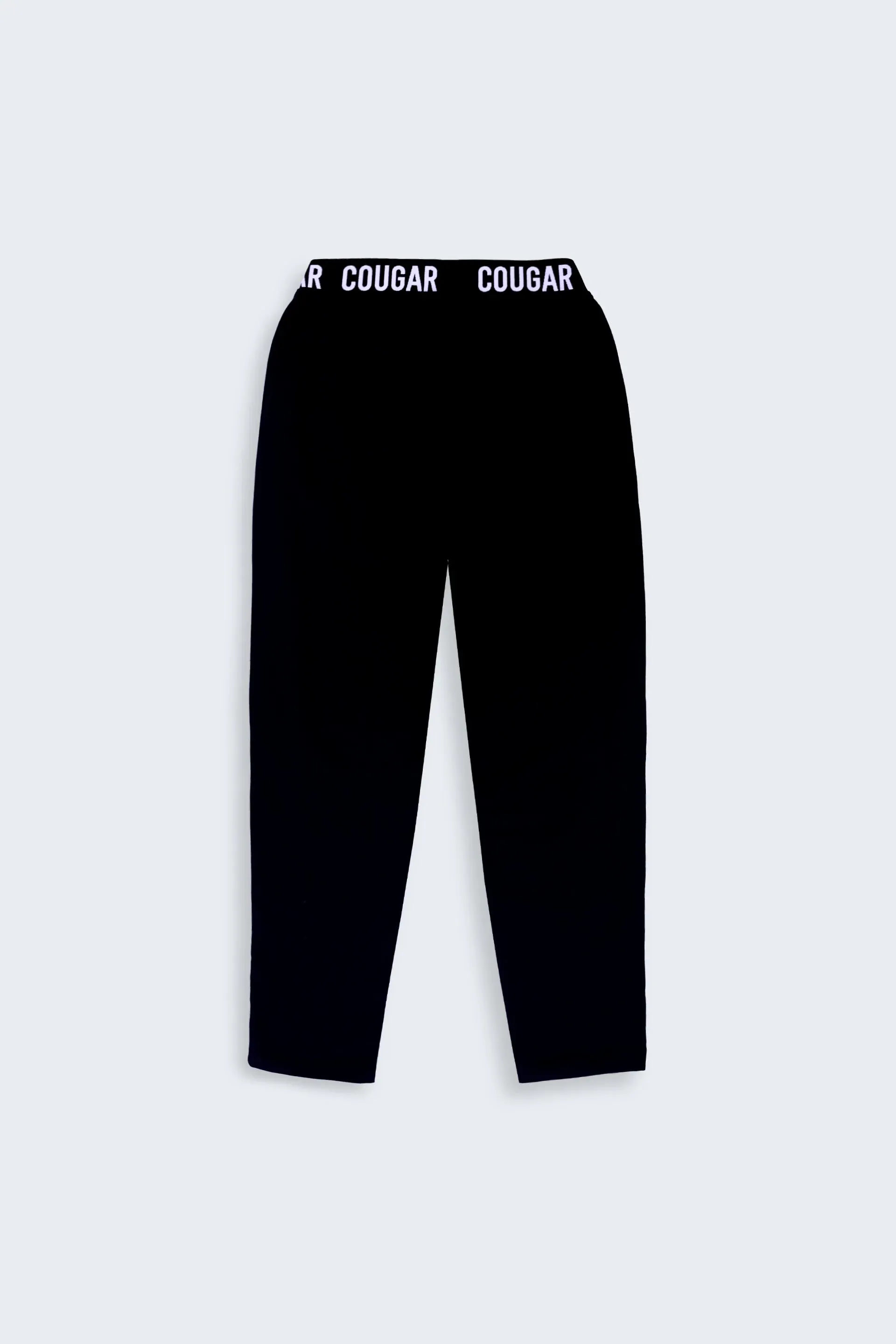 Black Oversized Knitted Trousers