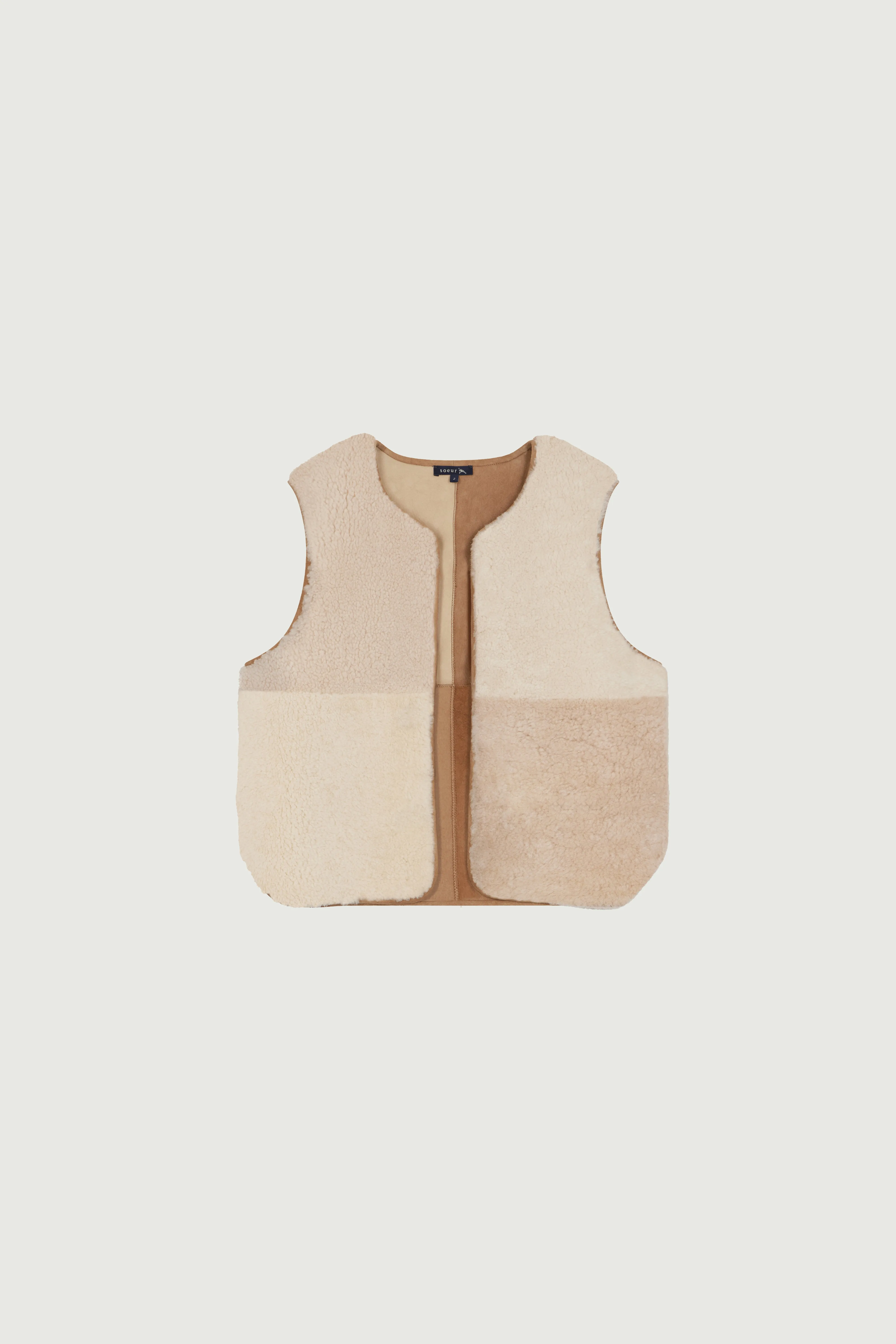 BLOUSON VINH ECRU