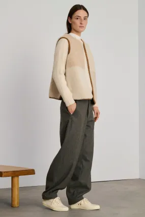 BLOUSON VINH ECRU