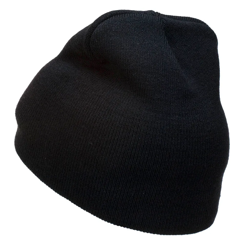 Boy Scout Logo Embroidered Short Beanie