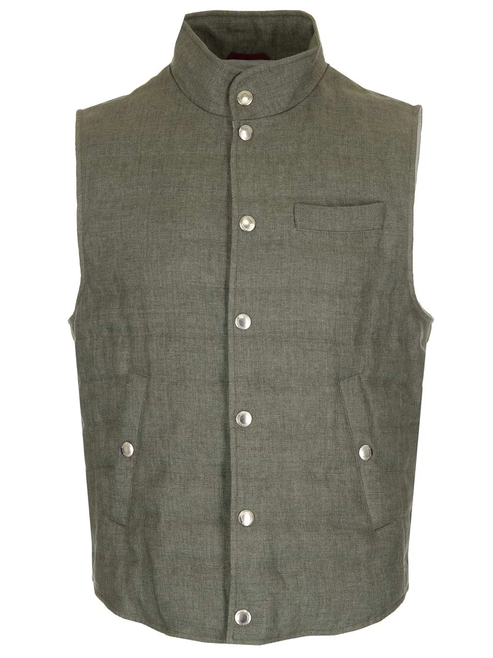 Brunello Cucinelli Button Up Down Gilet