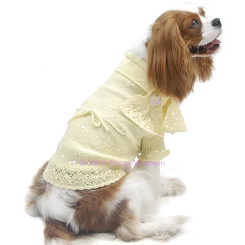 Buttercup Baby Sweater (with beanies & scarf)