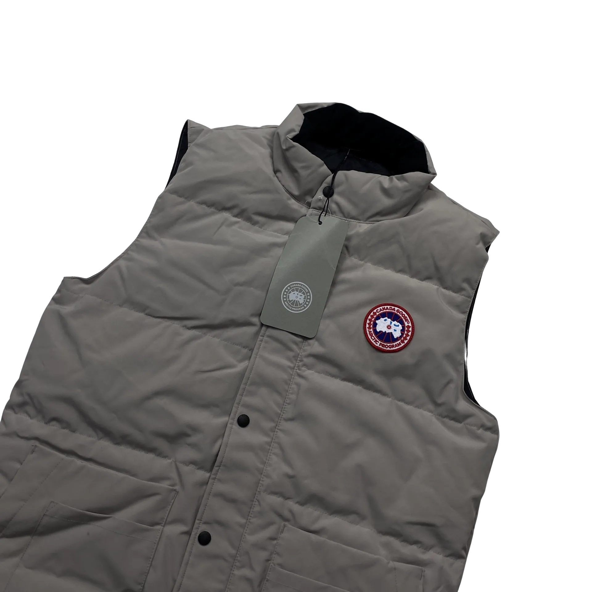 Canada Goose BeigeDown Filled Gilet - Large