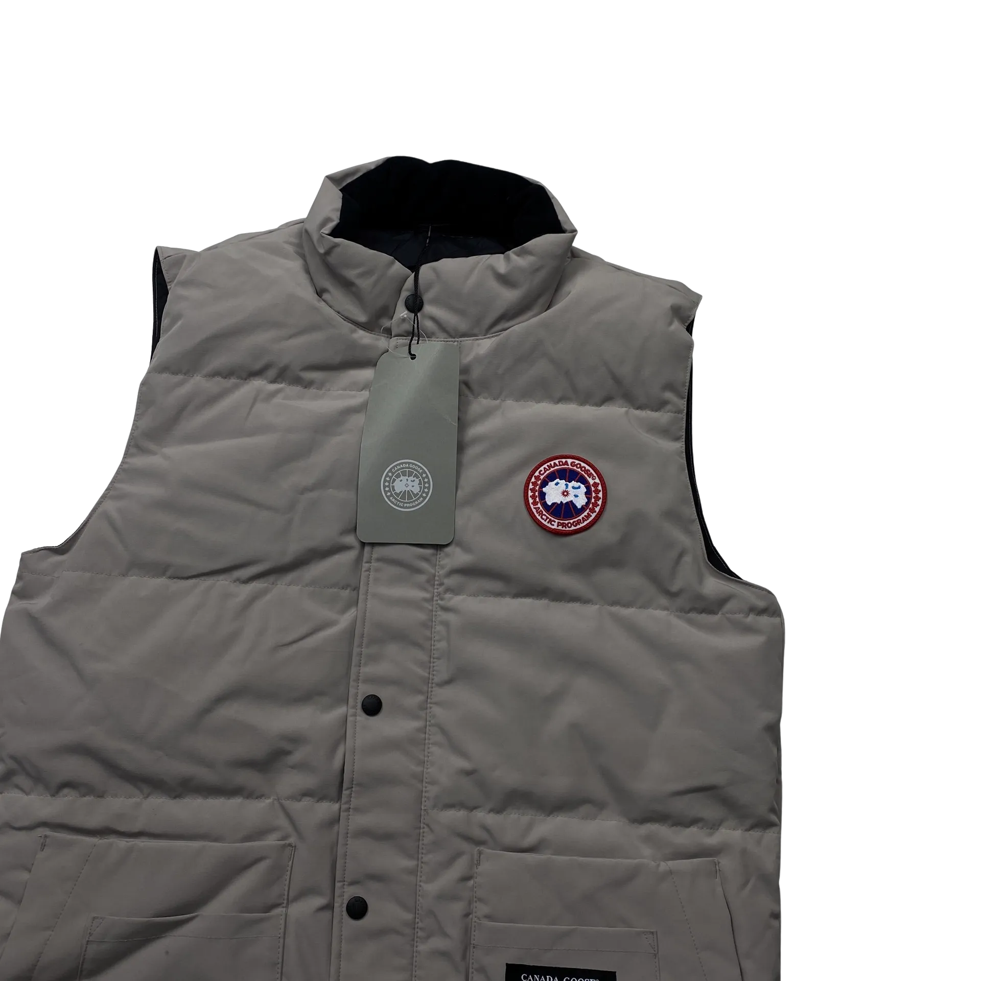 Canada Goose BeigeDown Filled Gilet - Large