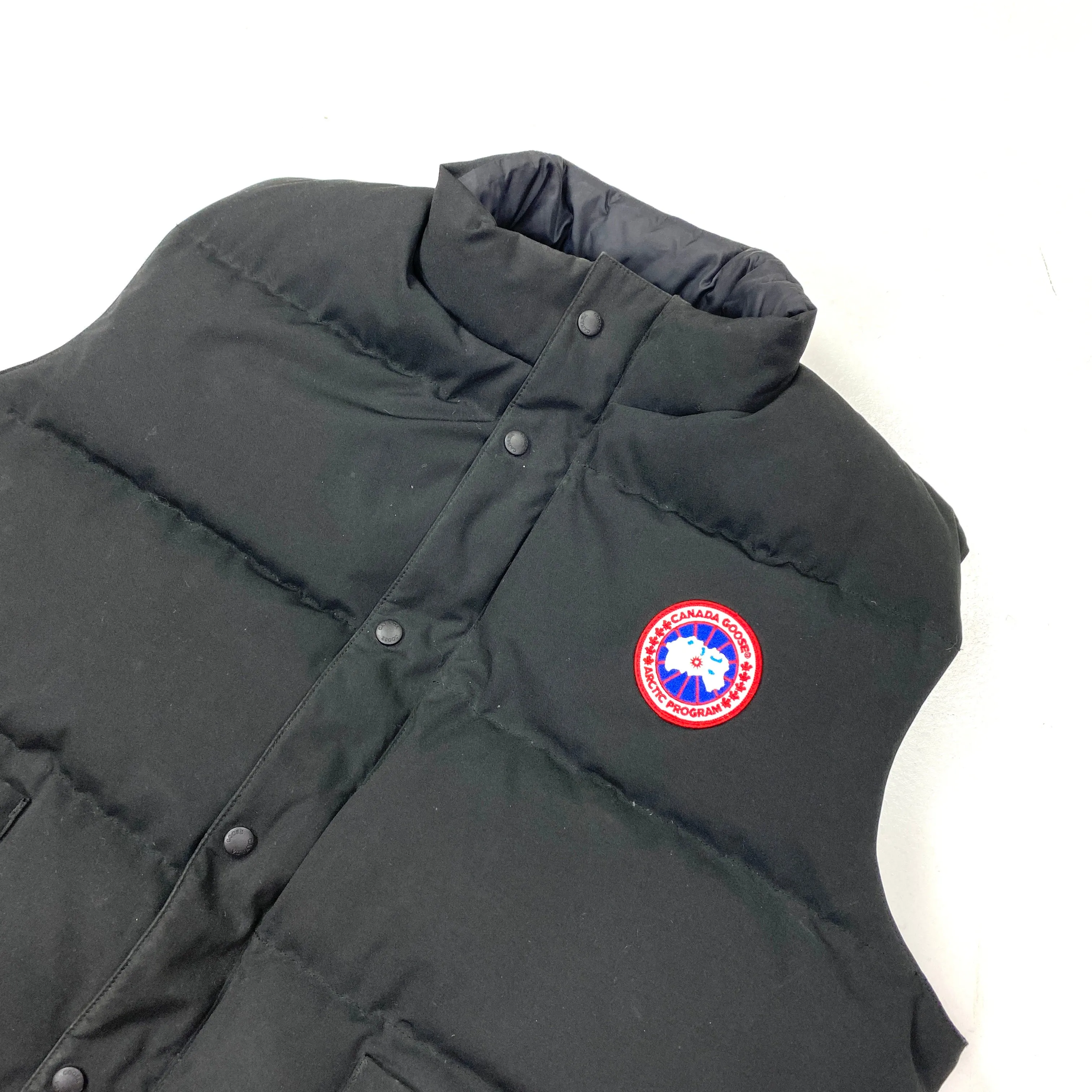 Canada Goose Black Down Filled Gilet