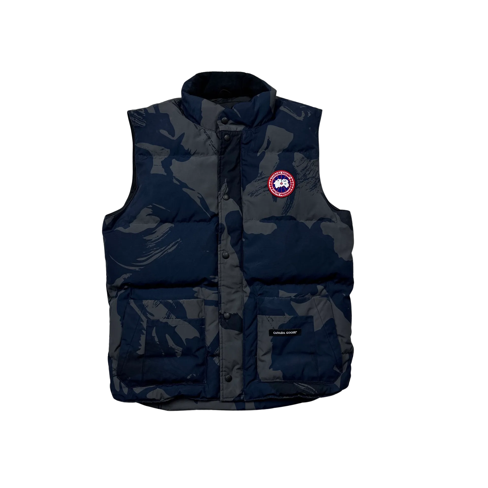 Canada Goose Blue Camo Gilet Vest - Large