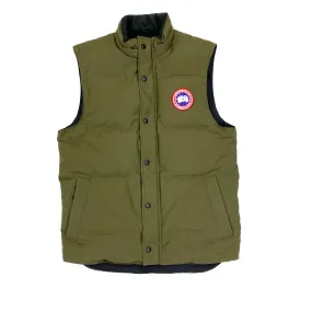 Canada Goose Khaki Down Filled Gilet