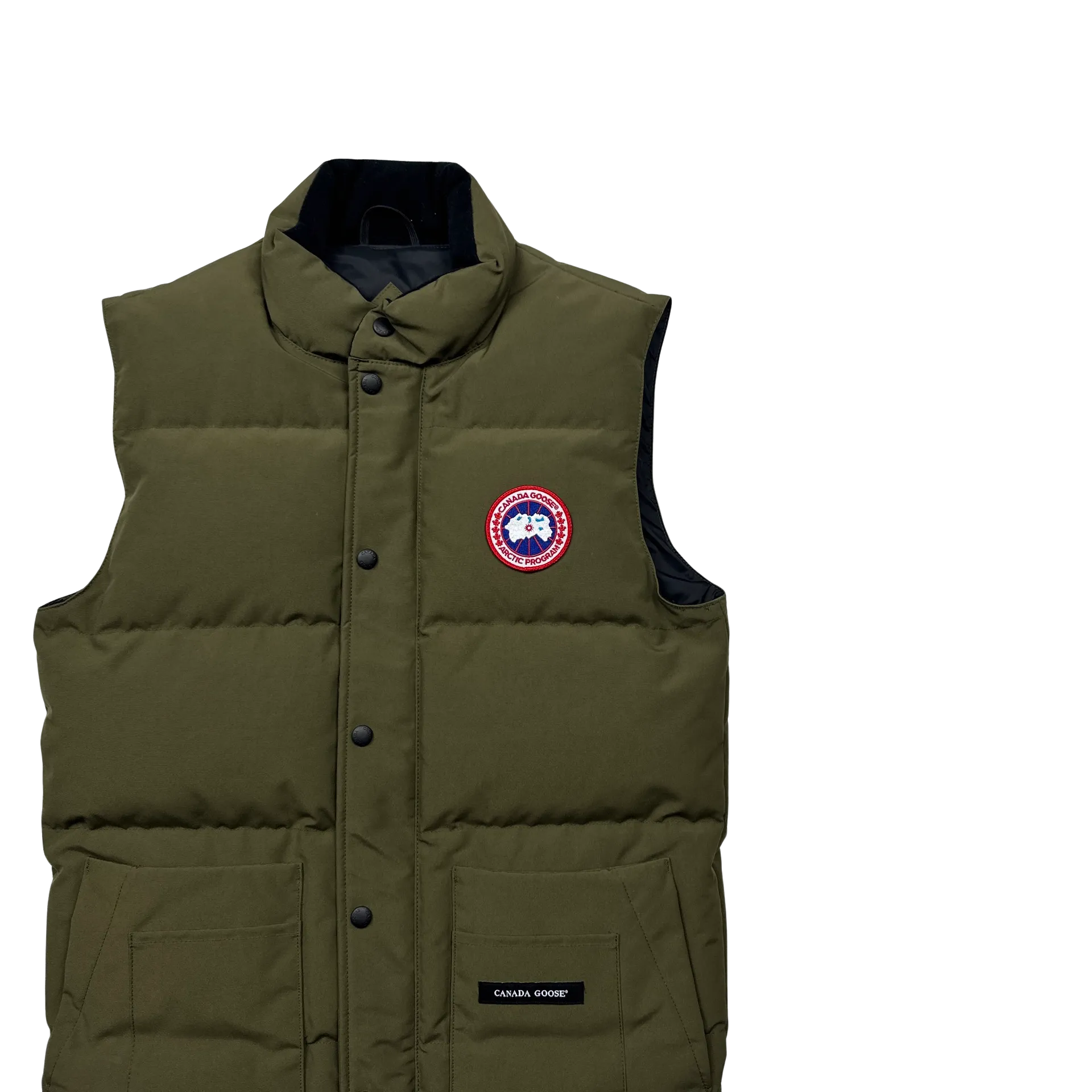 Canada Goose Khaki Freestyle Gilet Vest - Small