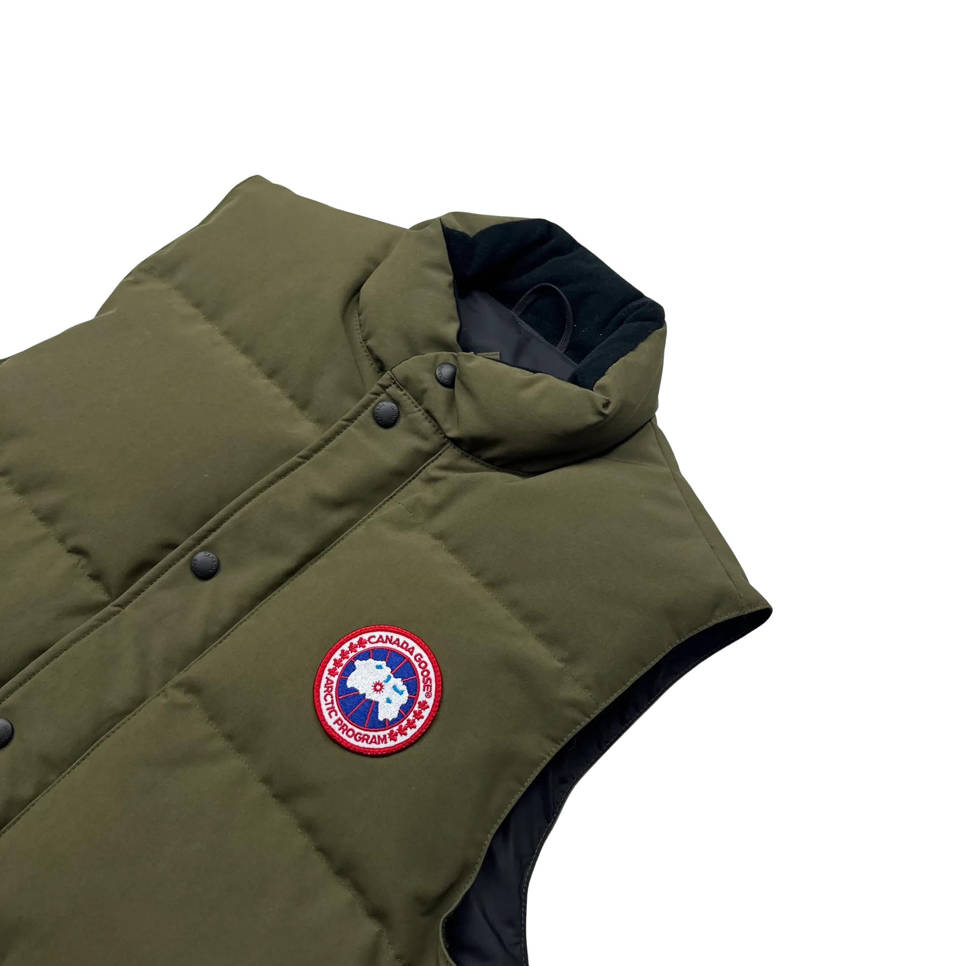 Canada Goose Khaki Freestyle Gilet Vest - Small