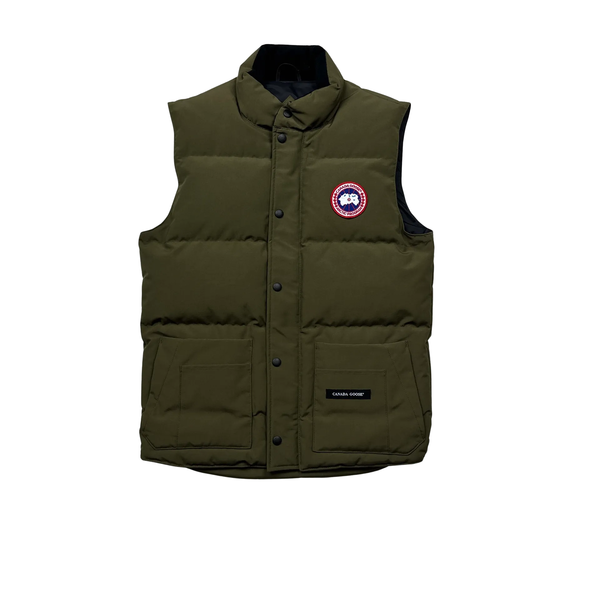 Canada Goose Khaki Freestyle Gilet Vest - Small