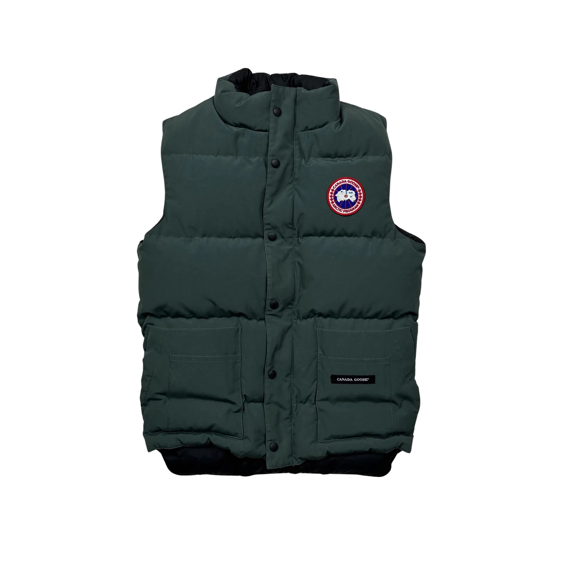 Canada Goose Petrol Green Down Filled Freestyle Gilet - XS