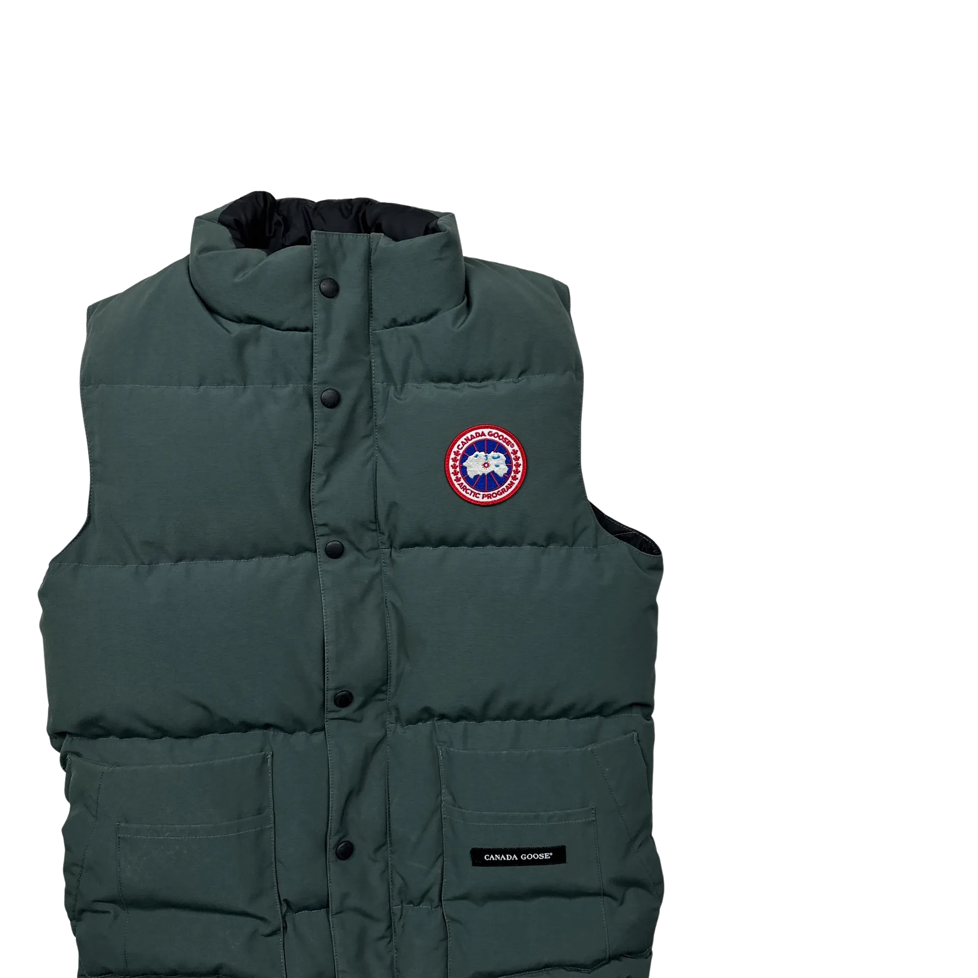 Canada Goose Petrol Green Down Filled Freestyle Gilet - XS