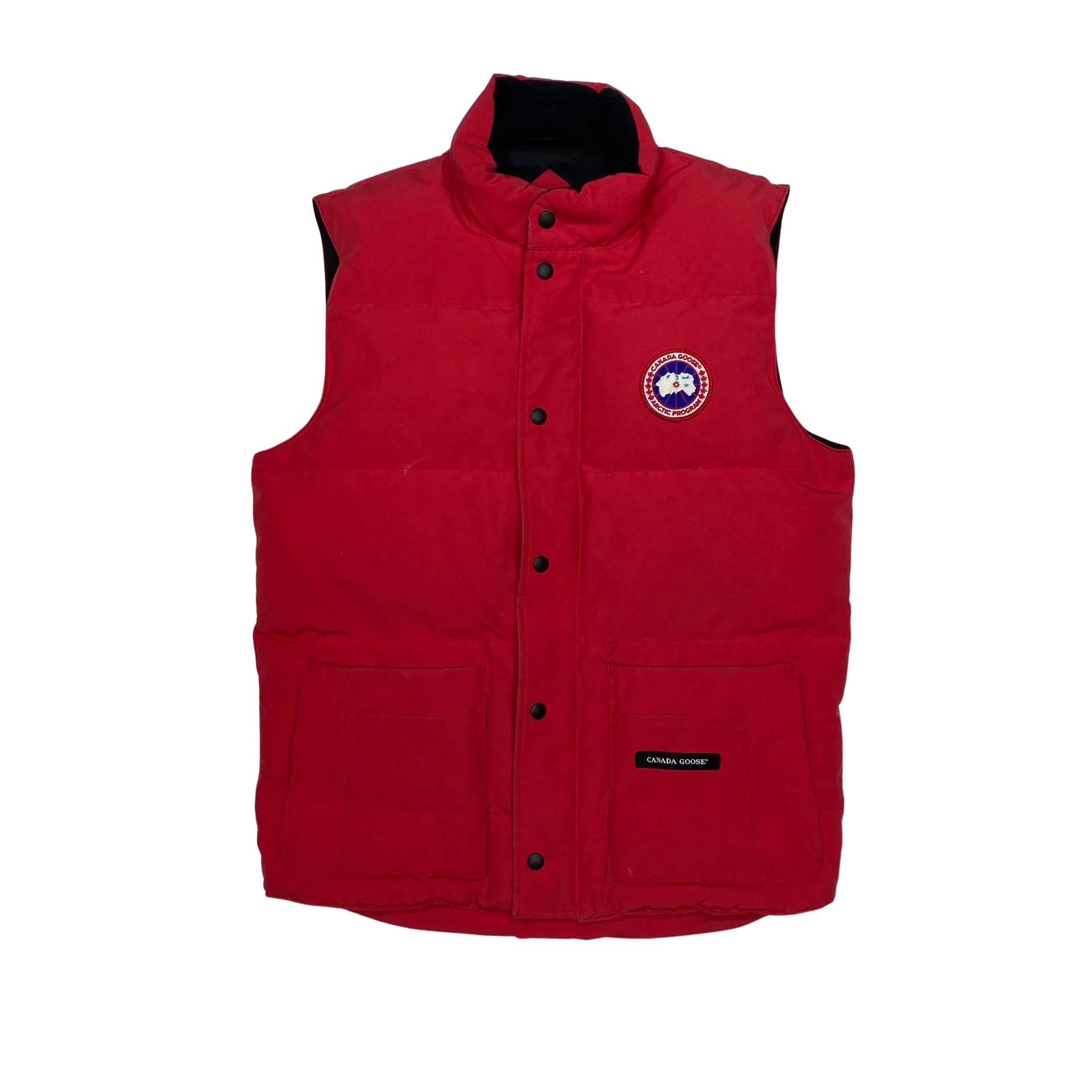 Canada Goose Red Down Filled Gilet