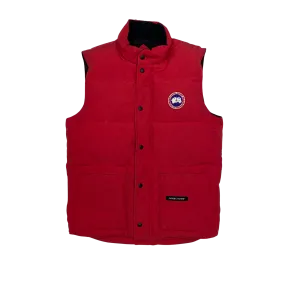 Canada Goose Red Down Filled Gilet