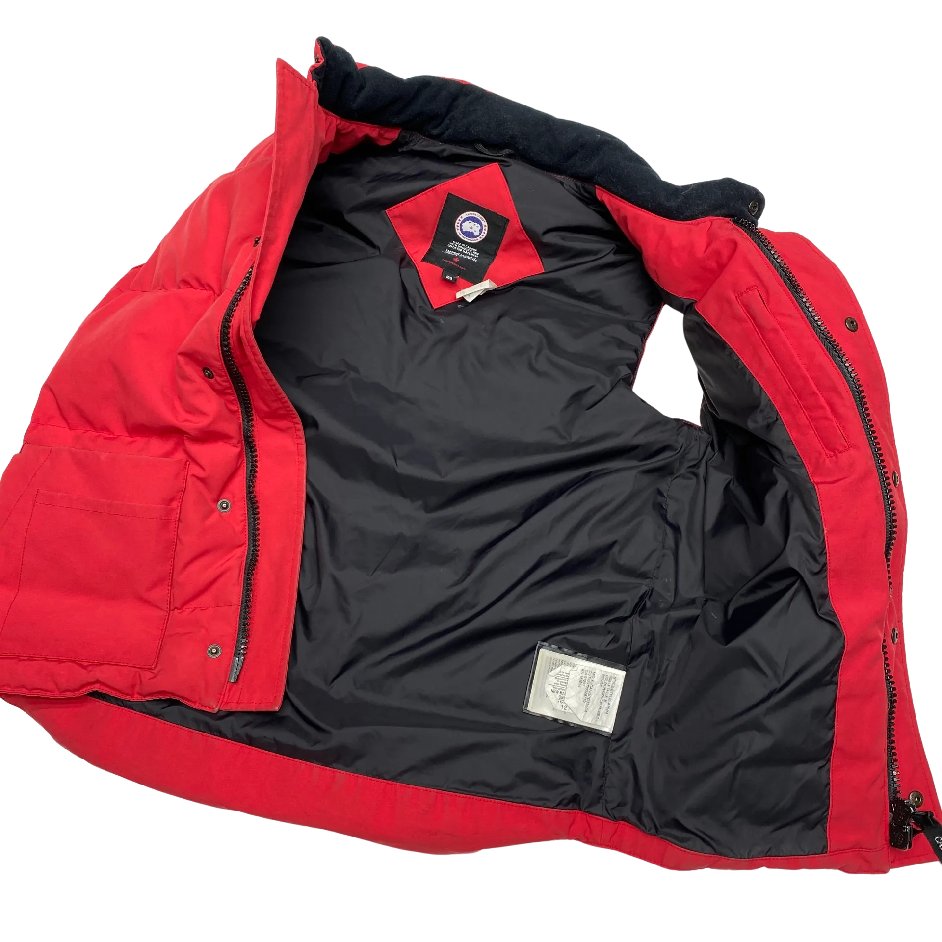 Canada Goose Red Down Filled Gilet