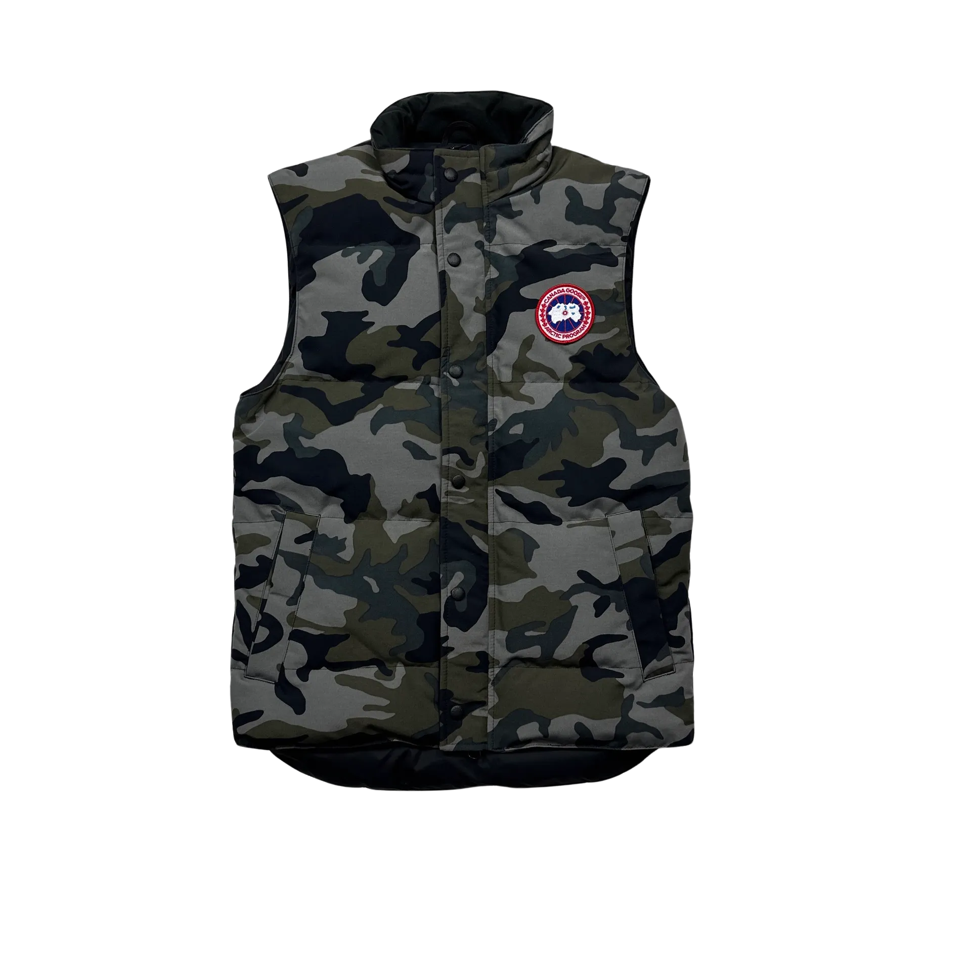 Canada Goose Woodland Camo Freestyle Gilet Vest - Small