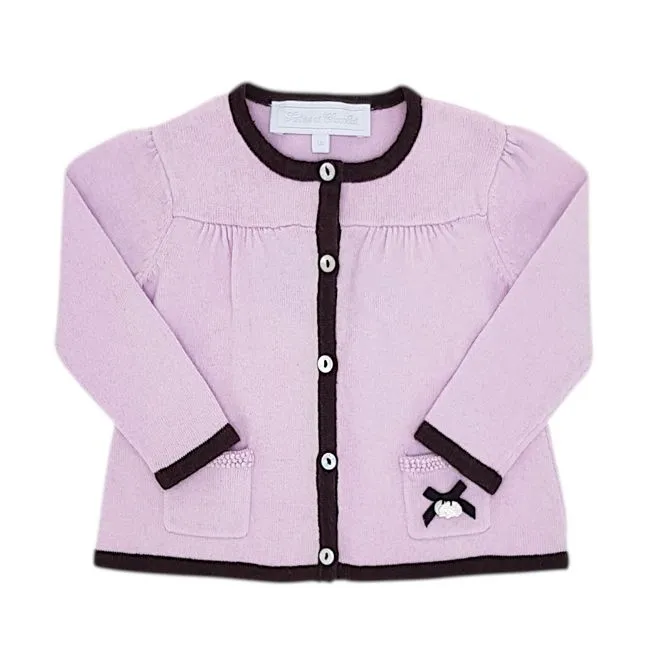 Cardigan parme