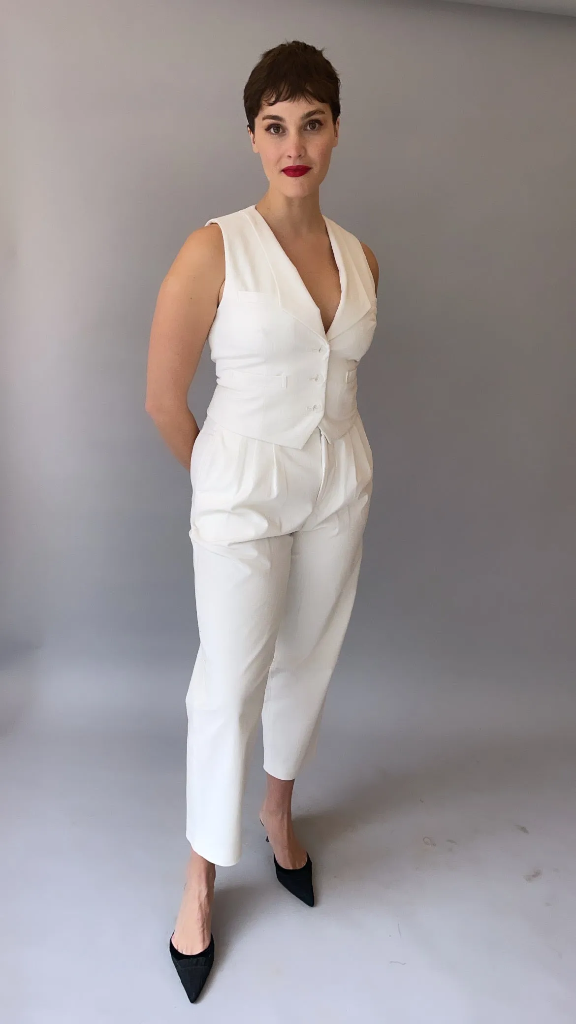 Cassie Pants - Corduroy - Cream