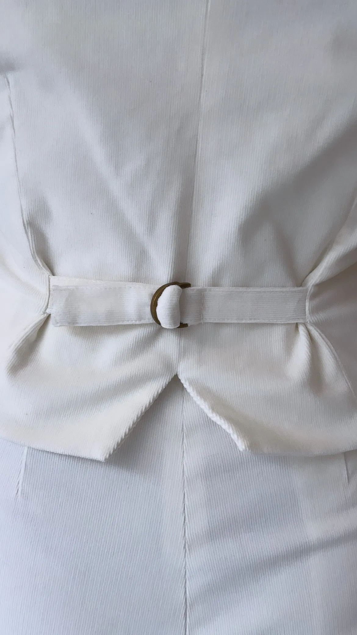 Cassie Pants - Corduroy - Cream