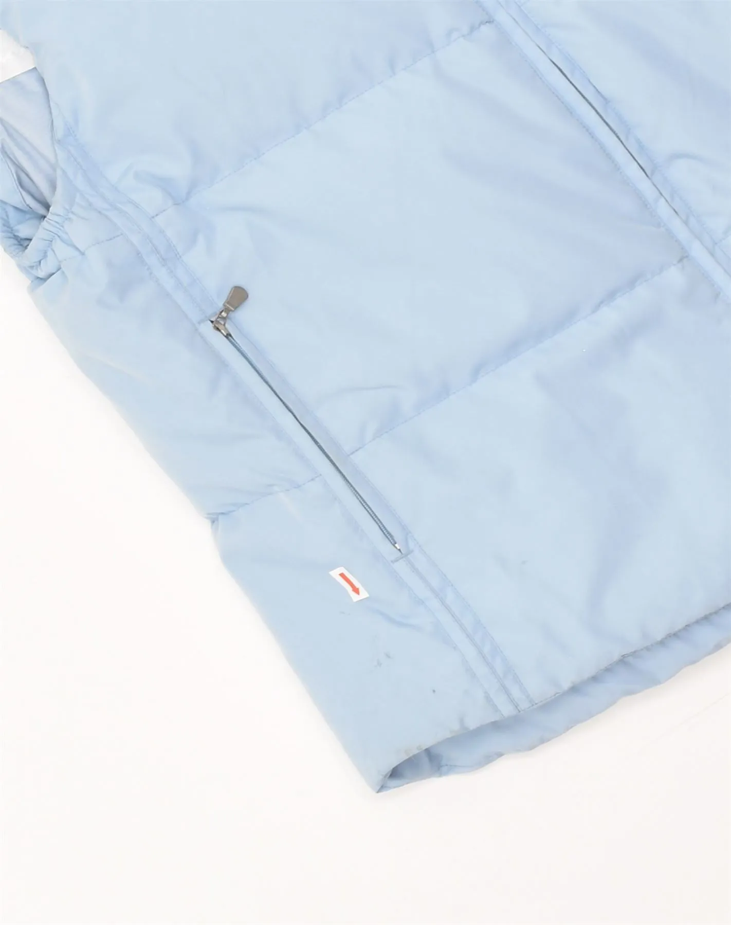 CHAMPION Womens Padded Gilet Medium Blue Polyester