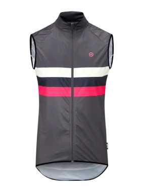 Chapeau! Club Stripe Gilet - Flint Grey
