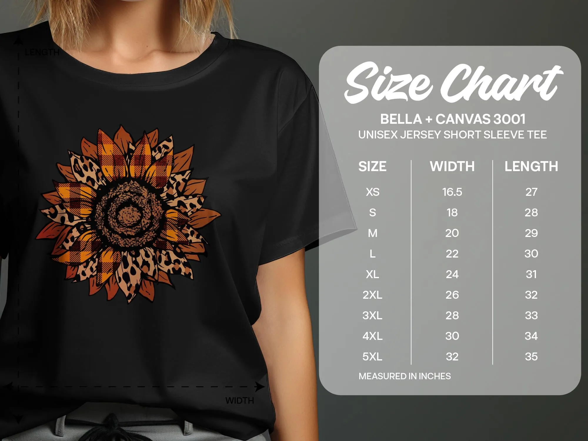 Cheetah & Buffalo Plaid Sunflower Shirt,Tank, Sweatshirt or Matching Family Tees. Perfect for Fall or Thanksgiving Gift