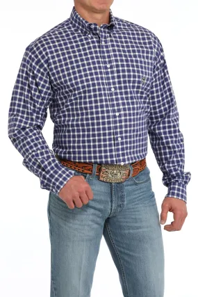 CINCH VINTAGE PLAID BUTTON DOWN WESTERN SHIRT