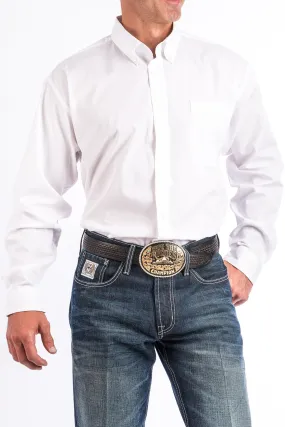 CINCH WHITE BUTTON SHIRT