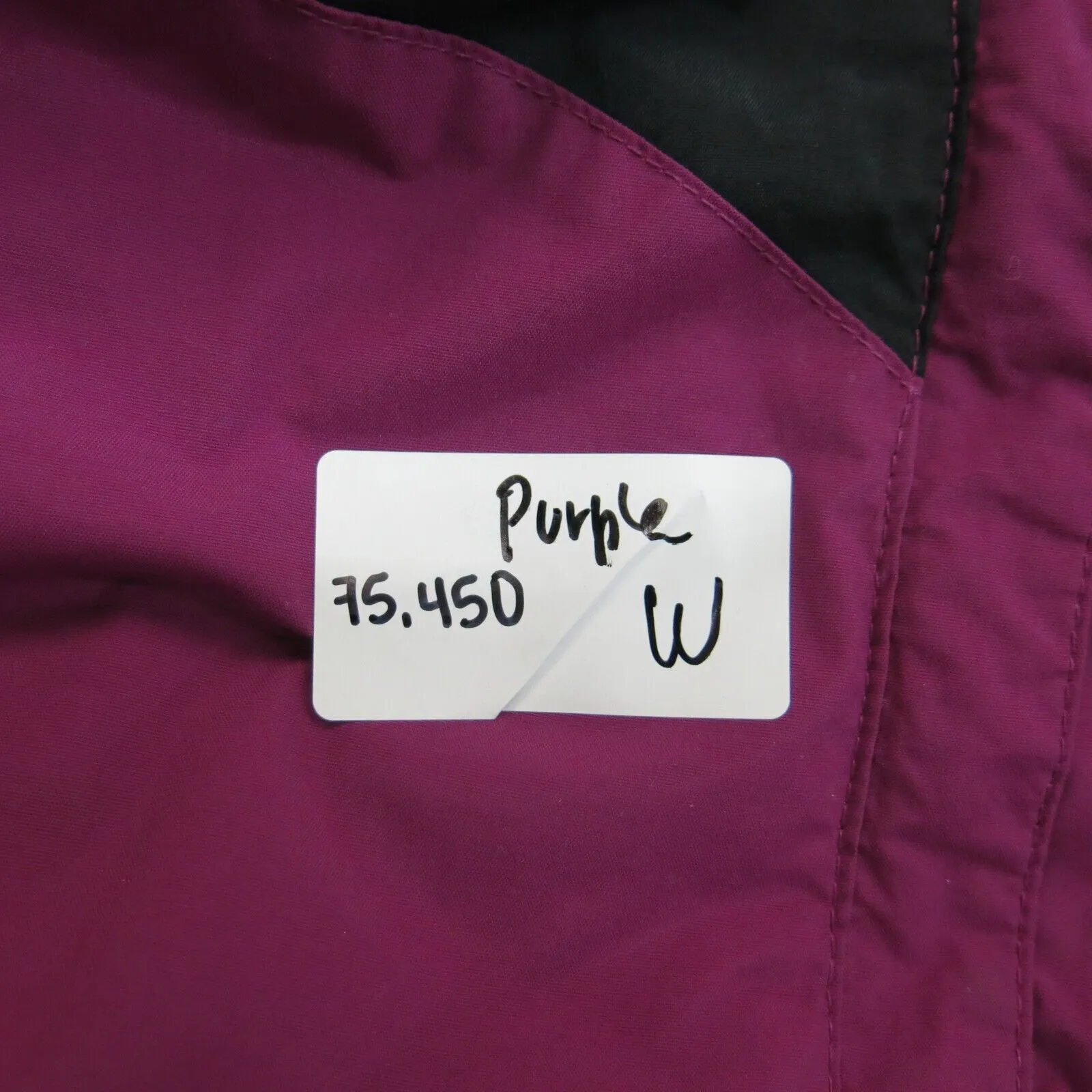 Columbia Jacket Women M Purple Long Sleeve Outdoor Interchange Hooded Parka Coat