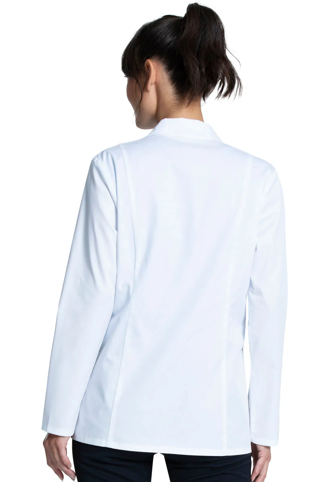 Consultation Coat in White 28"