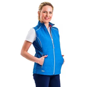 Contrast Piping Padded Gilet